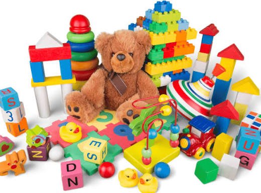 Toys and teddy bear